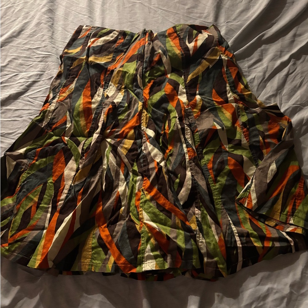 Cato Multicolor A-Line Skirt